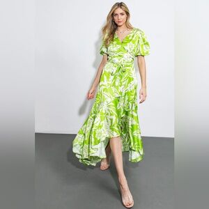 ONLY TONIGHT WOVEN MIDI DRESS | SMALL